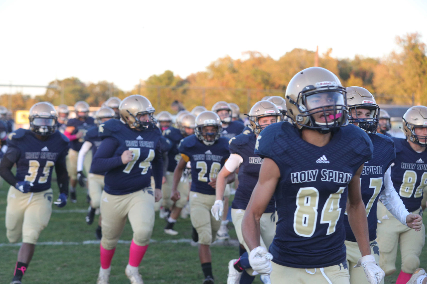 St. Augustine Prep vs Holy Spirit football game